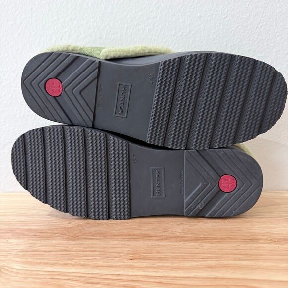 Hunter Gardener Black Fur Lined Waterproof Clogs Women's Size US 9 EU 40 - Picture 8 of 9